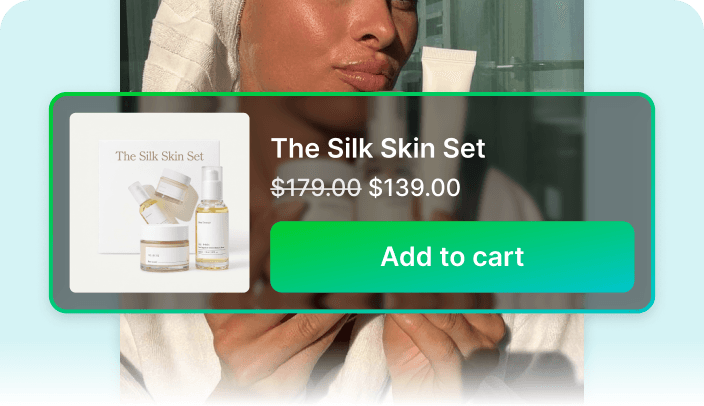 Shoppable video feed