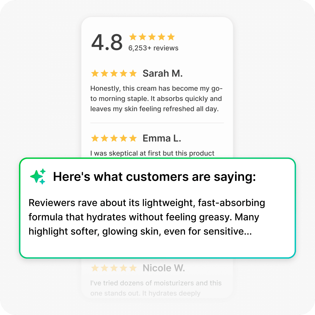 AI-Powered Review Summaries